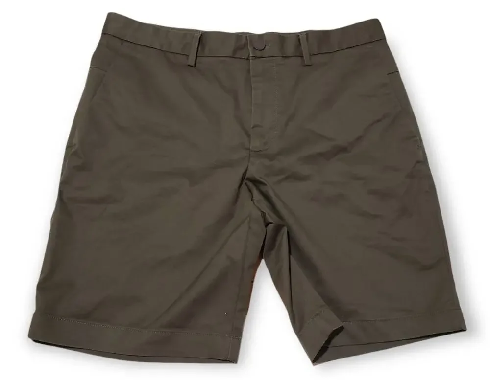 Banana Republic Aiden Short Navy Green Shorts - Size 32